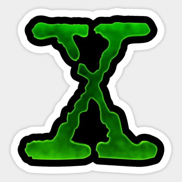 X Files Sticker by siriusreno